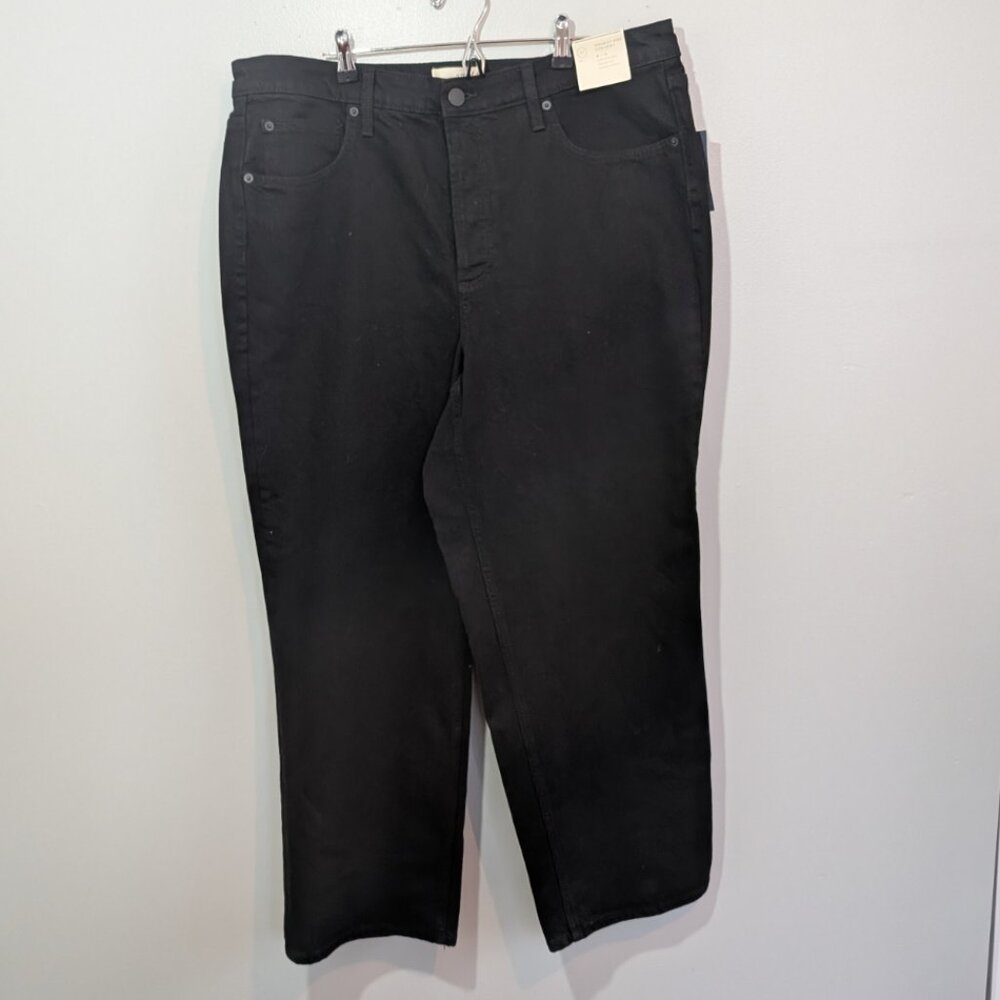 Women’s Highest-Rise Straight Jeans Universal Thread Black Size 17